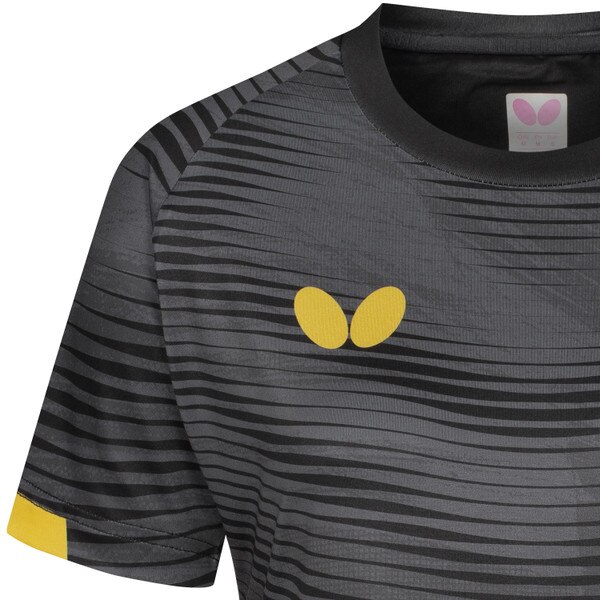 Butterfly USA Team 25 Lady Shirt - Black - Front - Logo